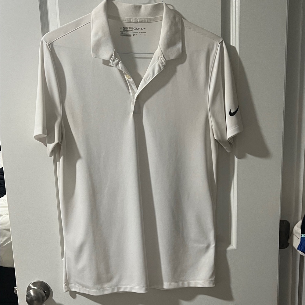 Nike Men's Classic White Polo Shirt
